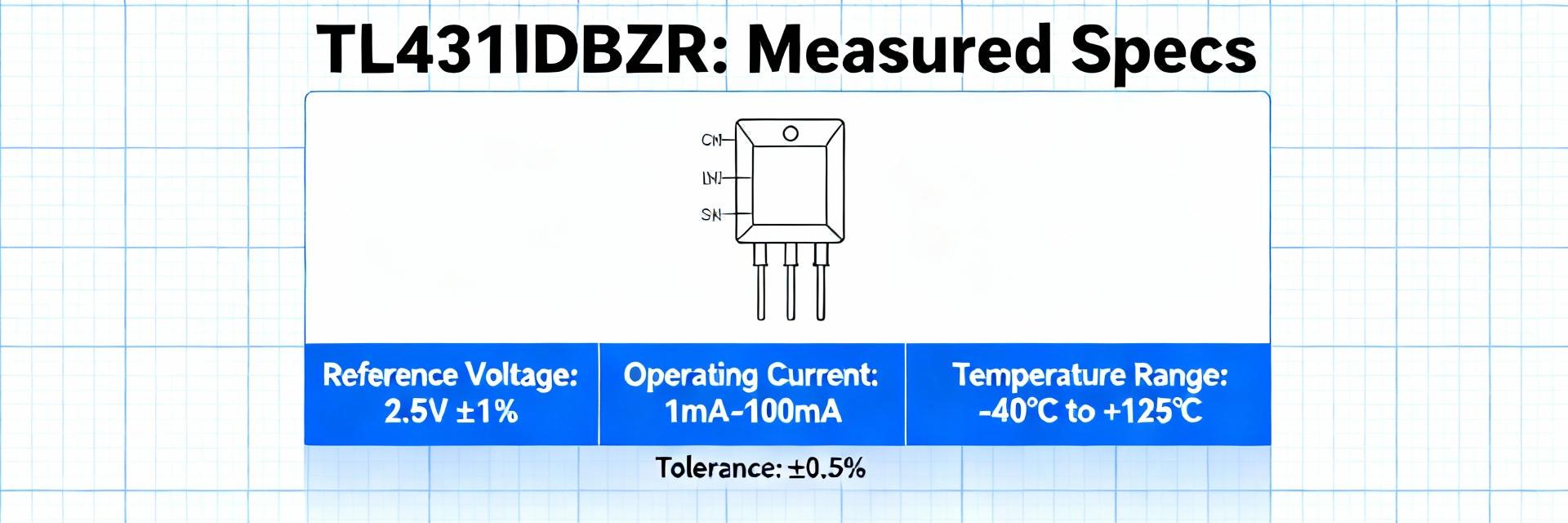 TL431IDBZR Performance Report: Measured Specs & Limits